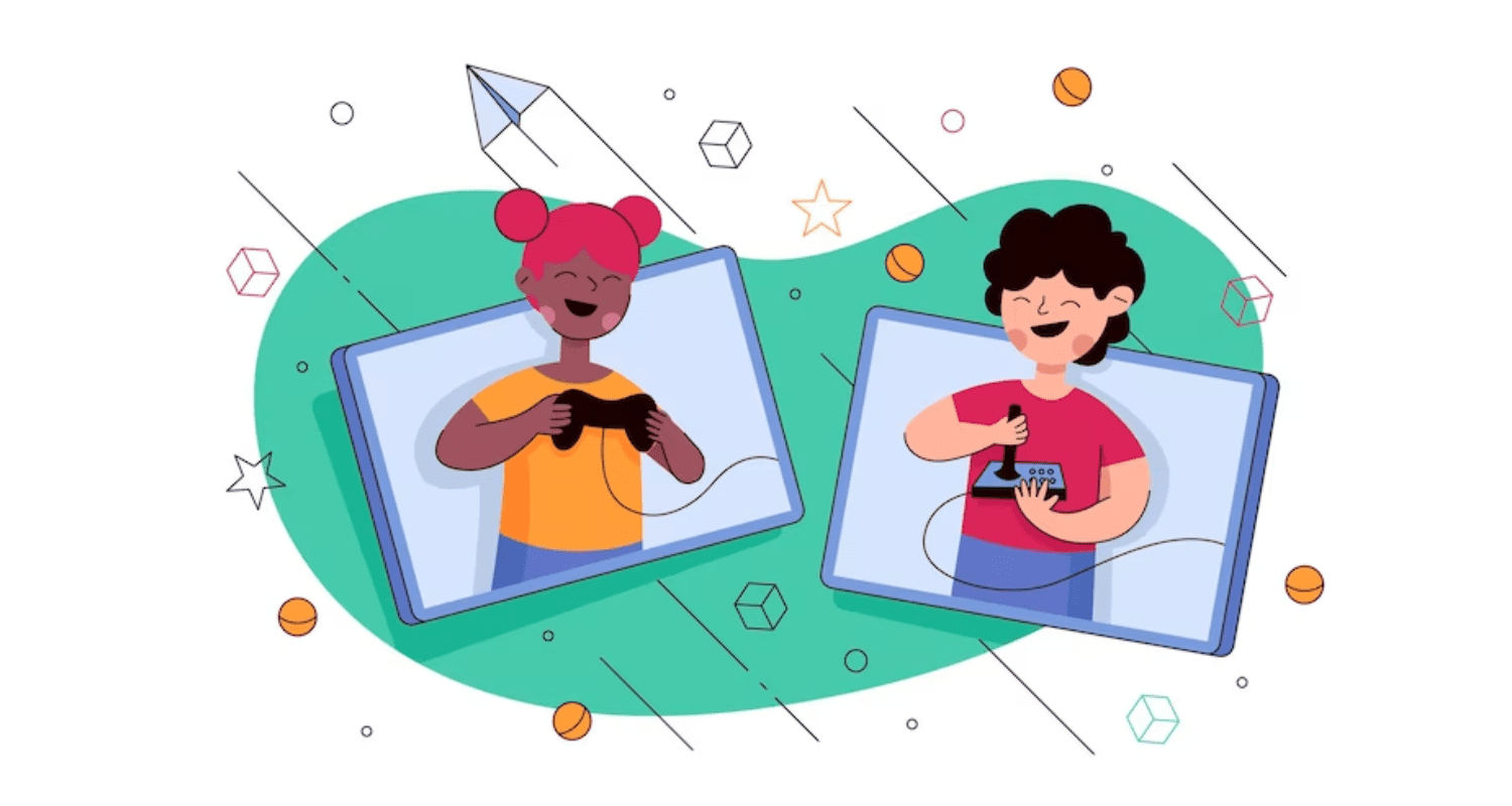 Two boys palying games Unlock Gaming Nostalgia with Retrostation Deck for Asus Rog Ally Unbeatable Value and Price