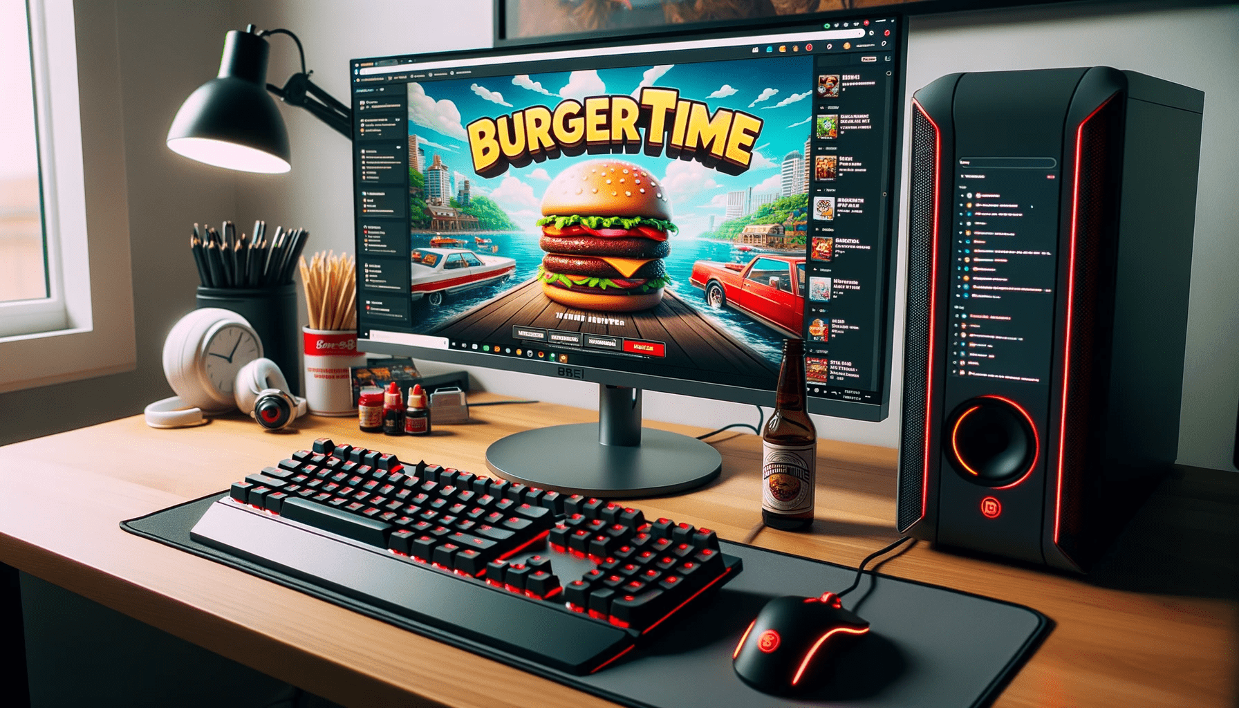 Burger Time Online

