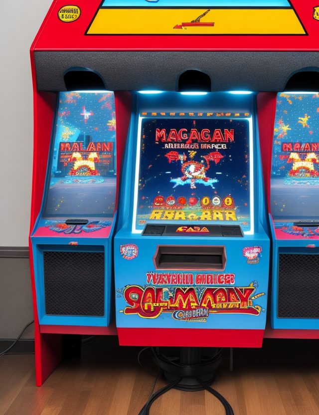 Ms Pac-Man Galaga Arcade