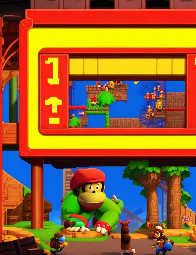 Evolution of Donkey Kong