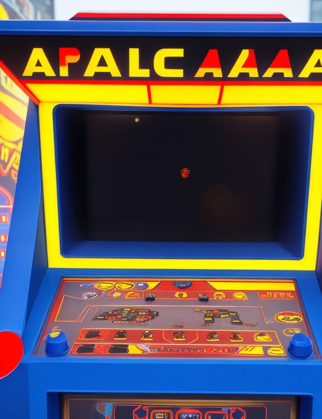 pacman galaga machine