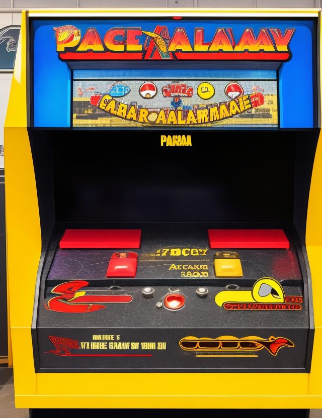 pacman galaga arcade machine 