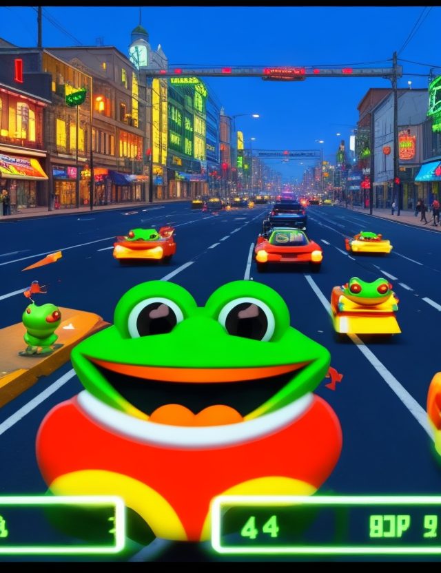 Frogger video game