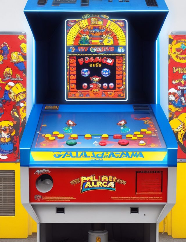 Ms Pac-Man Galaga Arcade