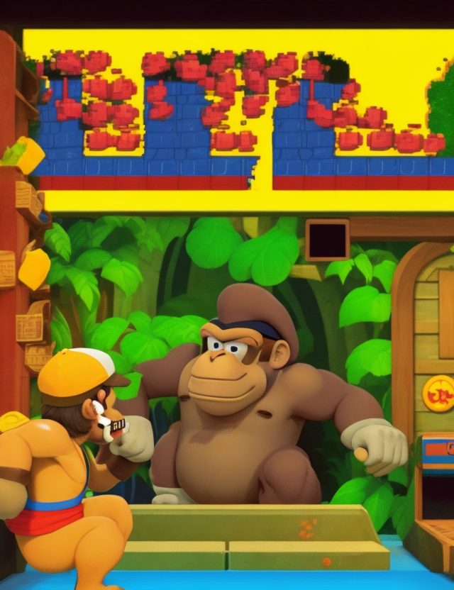 Evolution of Donkey Kong