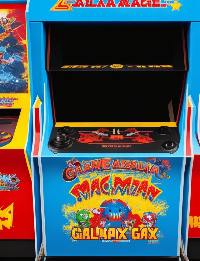 Ms Pac-Man Galaga Arcade