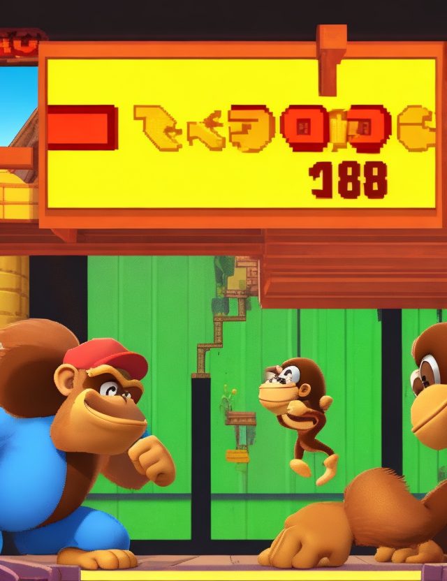 Evolution of Donkey Kong