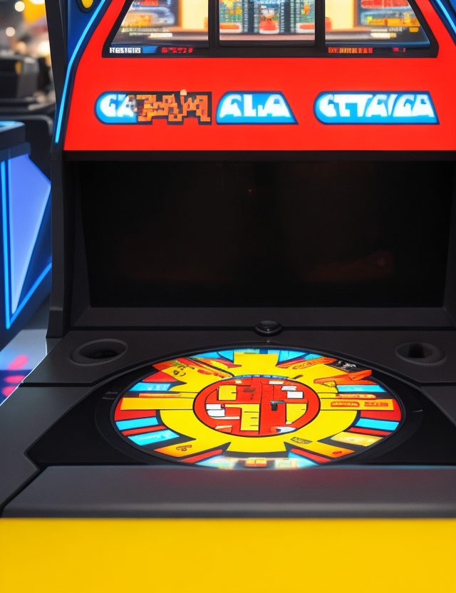 pacman galaga machine