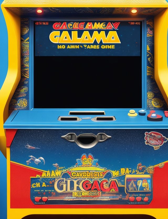 pacman galaga arcade machine 