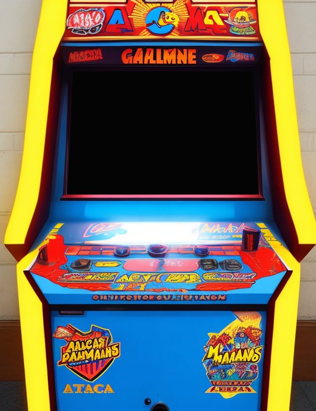 Ms Pac-Man Galaga Arcade