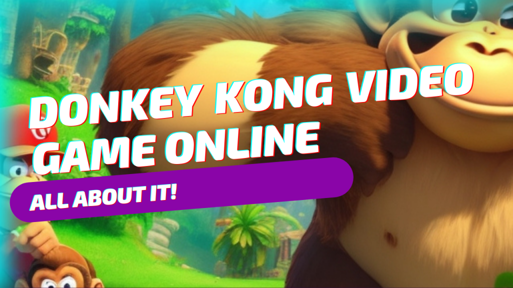 donkey kong video game online